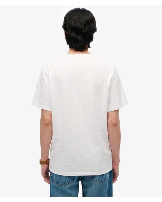 Superdry White & Co Essentials Relaxed T-shirt for men
