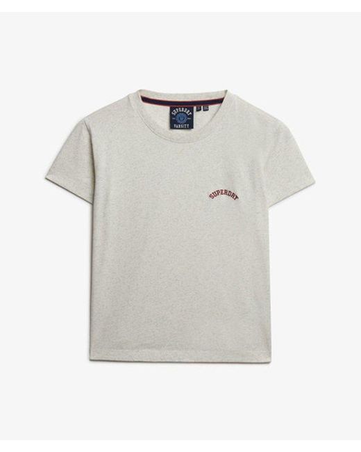 Superdry Blue & Co Essential Logo Fitted T-shirt