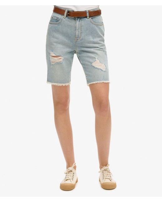 Bermuda boy Superdry en coloris Blue