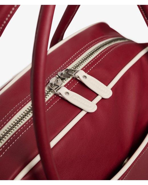 Superdry Red & Co Vintage Bowling Bag