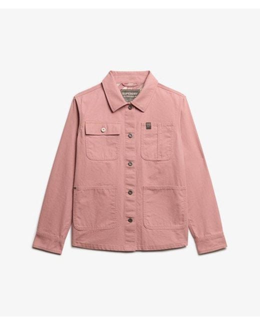 Superdry Red & Co Chore Jacket