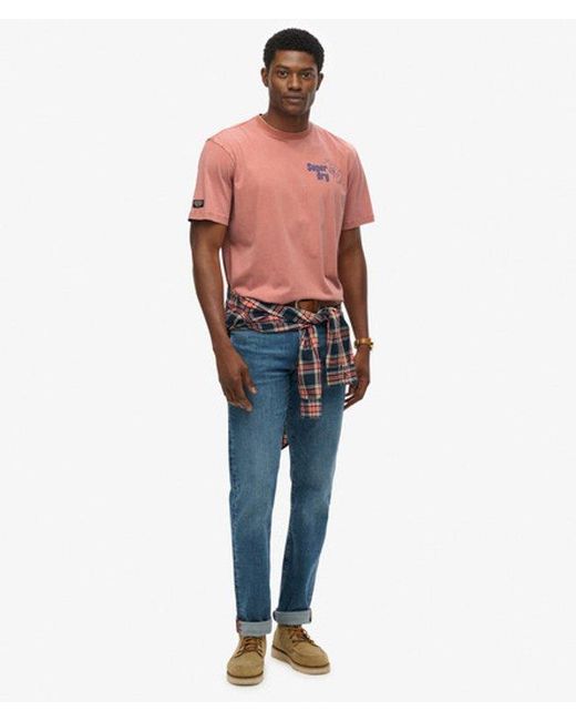Superdry Red & Co Trade Tools Oversized T-shirt for men