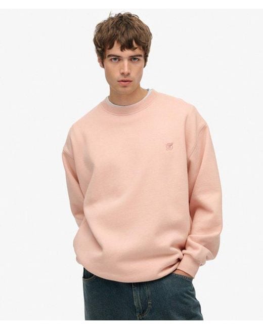 Superdry Natural & Co Oversized Crew Sweatshirt for men