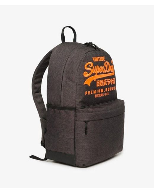 Superdry Gray Heritage Montana Backpack