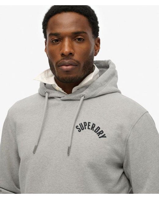 Superdry Gray & Co Athletic Essentials Hoodie for men