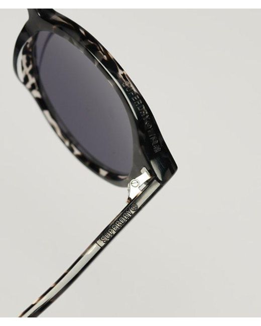 Dames logo imprimé lunettes de soleil sdr orlando Superdry en coloris Metallic