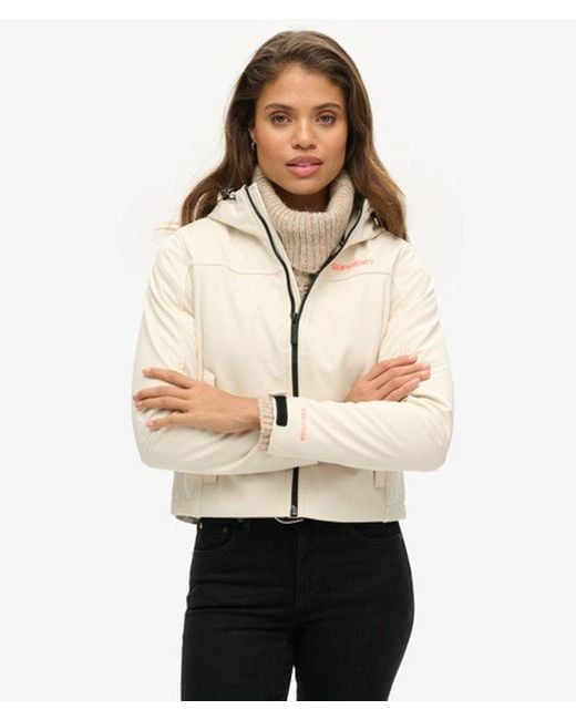 Superdry Natural Code Trekker Hooded Softshell Jacket