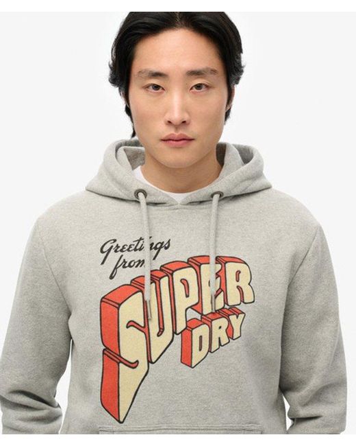 Superdry Gray & Co North Cali Hoodie for men