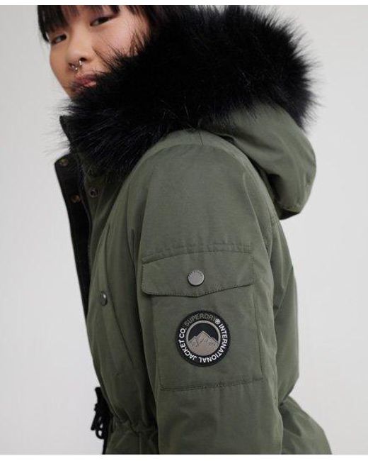 microfibre parka