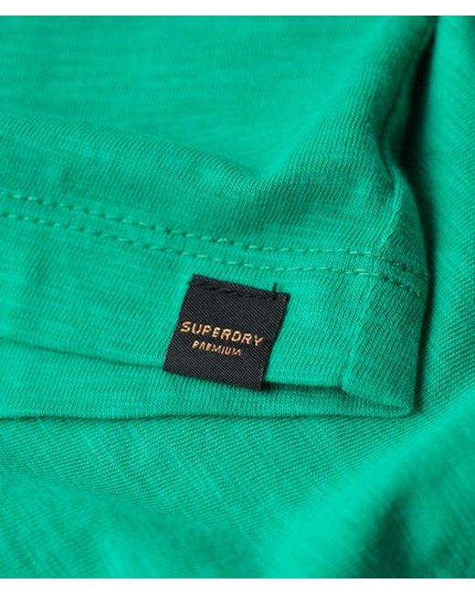 Superdry Green & Co Slouchy Cropped T-shirt