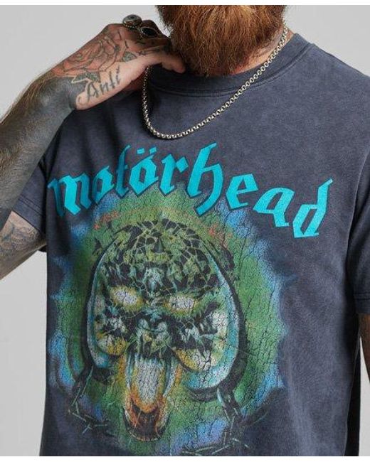 Superdry Motörhead X Limited Edition Band T-shirt in het Blue voor heren