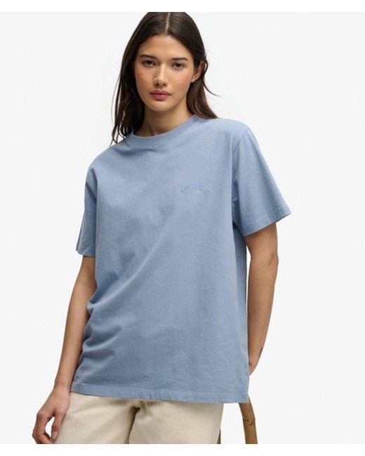 Superdry Blue & Co Essential Logo Loose T-shirt