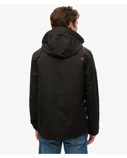 Superdry Blue & Co Hooded Ultimate Embroidered Windbreaker for men