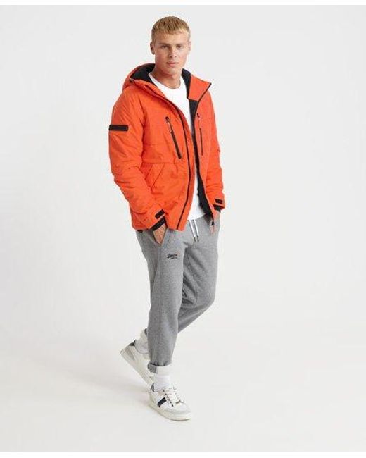 Superdry Orange Aeon Padded Jacket Apple for men
