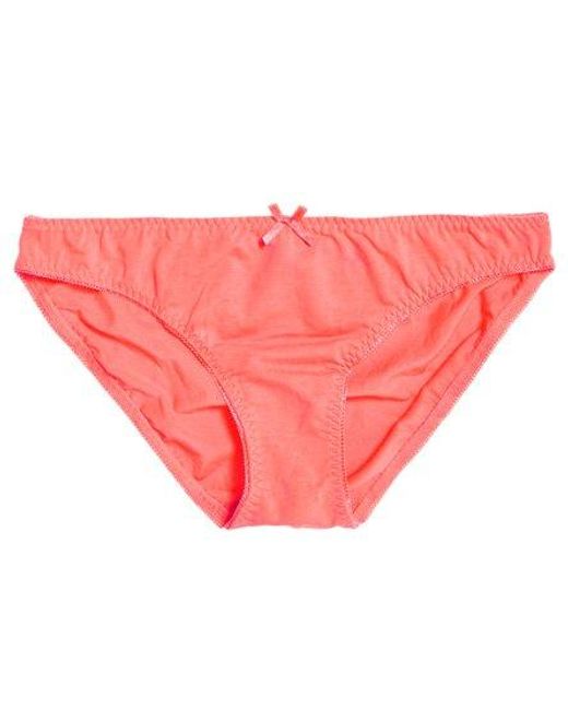 Superdry Multicolor Super Standard Briefs Triple Pack Marl Stripe Coral