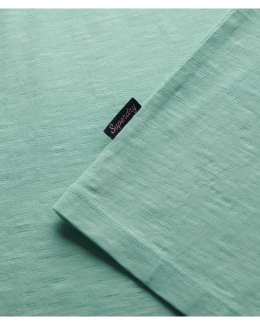 Superdry Green & Co Essential Logo Garment Dye Vest Top