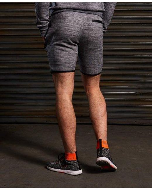 VAULT GYM-TECH SHORT W/ 3 COLOR HEAT WELD ZIPPERS