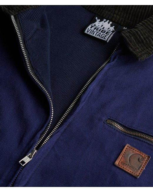 Superdry Blue & Co Carhartt Reworked Collared Jacket for men