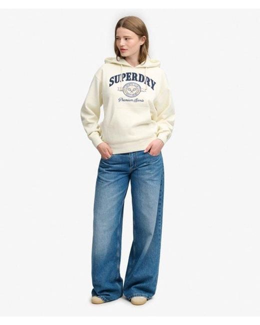 Superdry Natural & Co Country Crest Hoodie