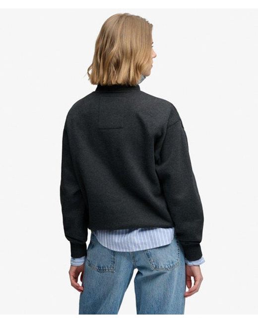 Superdry Black & Co Country Club Crew Sweatshirt