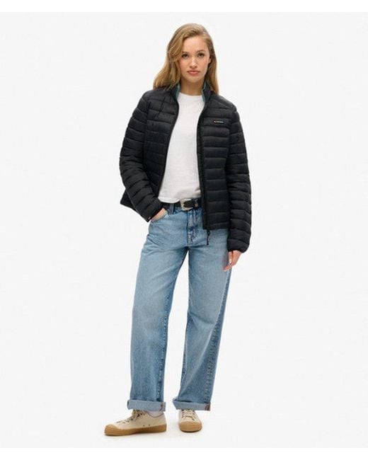 Superdry Blue Fuji Lite Padded Jacket
