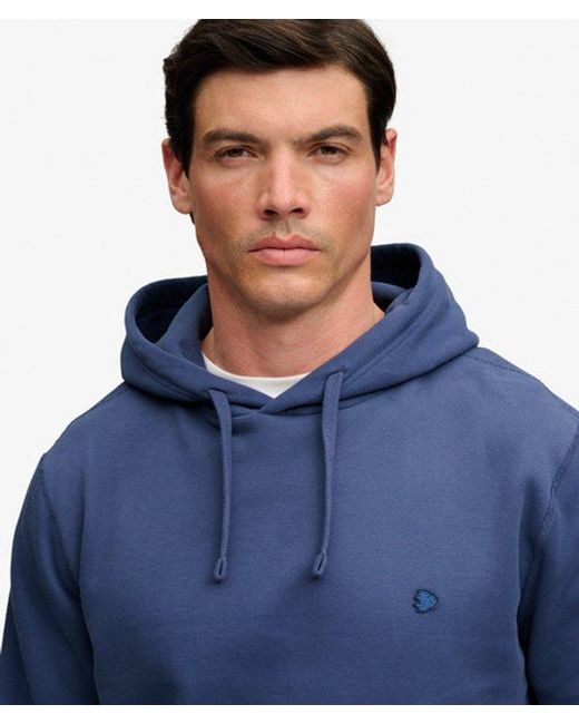 Superdry Blue & Co Essential Logo Hoodie for men