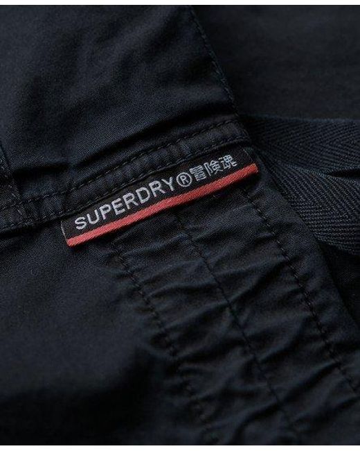 Superdry Black Cargo Midi Skirt