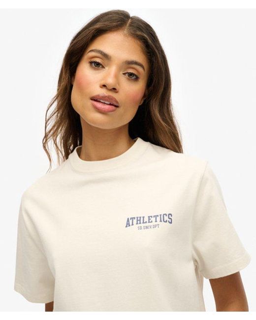 Superdry White & Co Athletic Essentials Oversized T-shirt