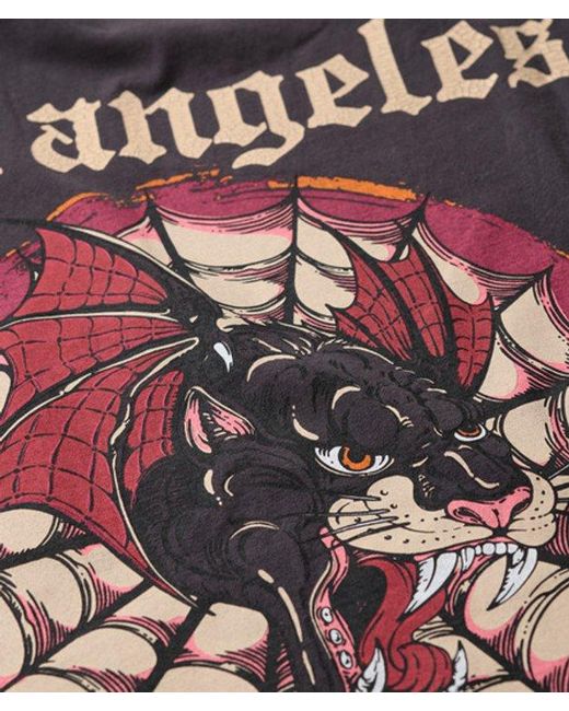 Superdry Gray & Co Tattoo Loose T-shirt for men
