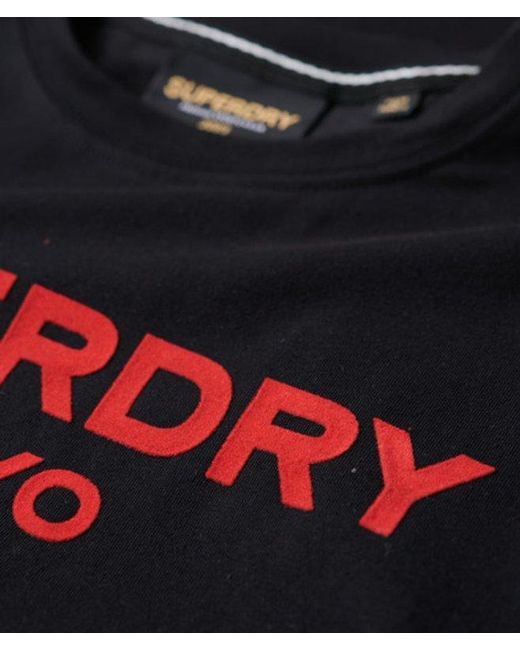 Superdry Black & Co Sport Luxe Graphic T-shirt