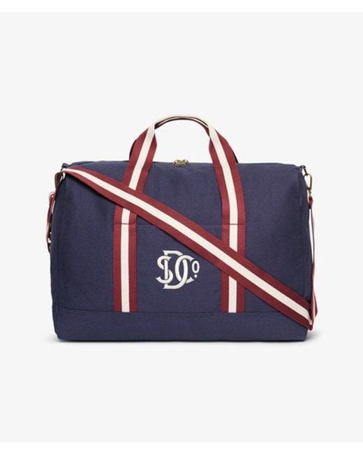Superdry Blue & Co Athletic Essentials Weekender Bag for men