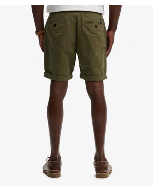 Superdry White & Co Premium Textured Chino Shorts for men