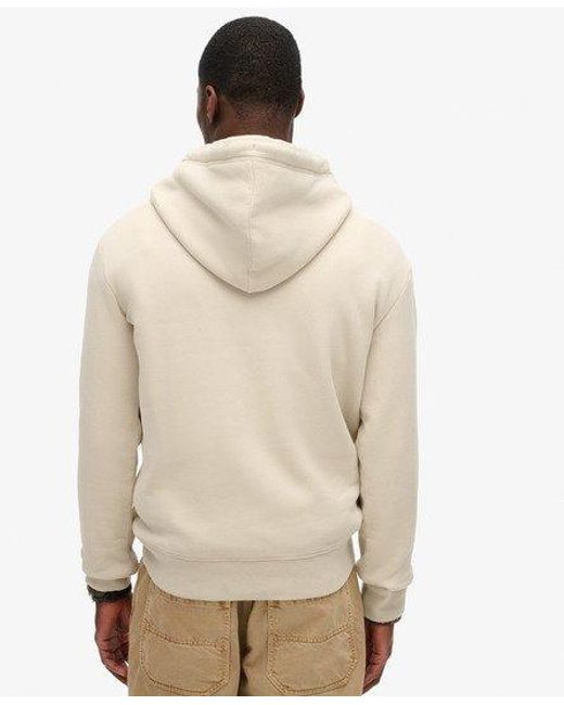 Superdry Natural Essential Logo Hoodie for men