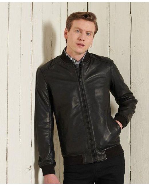 mens light leather jacket