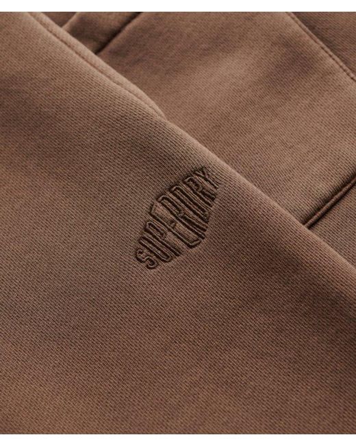 Superdry Brown & Co Micro Logo Shorts for men