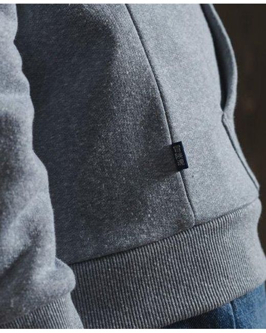Superdry Black Label Zip Hoodie Snowy