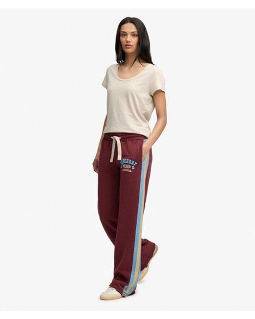 Superdry Red & Co Cult Hockey jogger