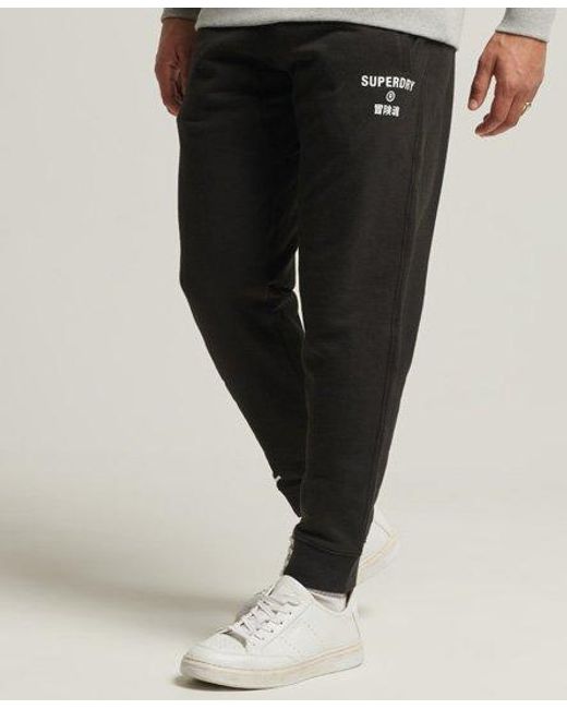 Superdry Black Code Core Sport joggers for men