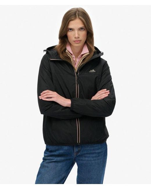 Superdry Black & Co Essential Tri Windbreaker Jacket