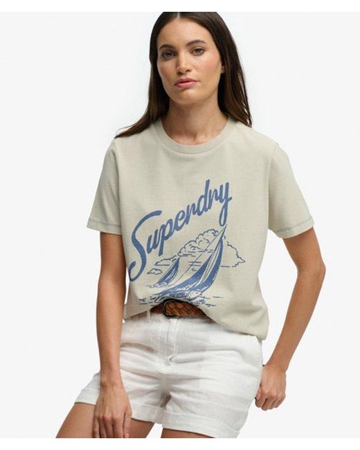 Superdry Gray & Co Heritage Hamptons T-shirt