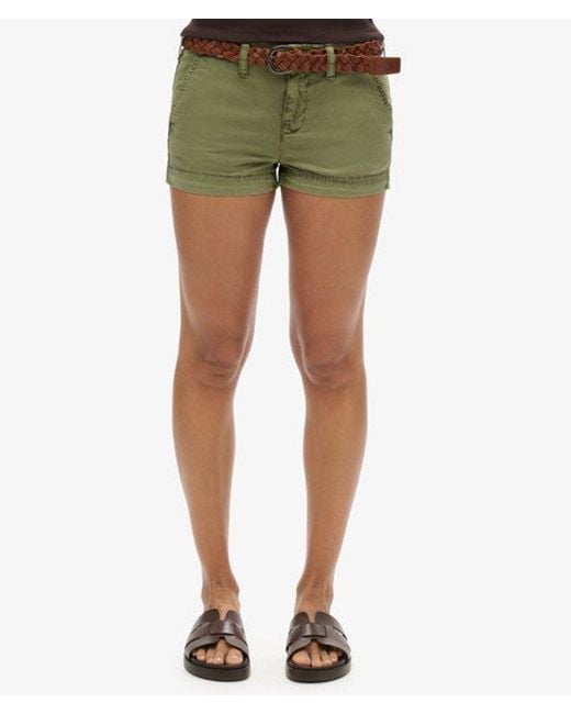 Superdry Green Classic Chino Hot Shorts