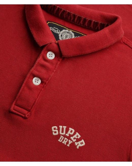 Superdry Red & Co Vintage Athletic Embroide for men