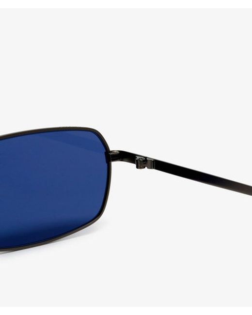 Superdry Blue & Co Metal Rectangle Sunglasses