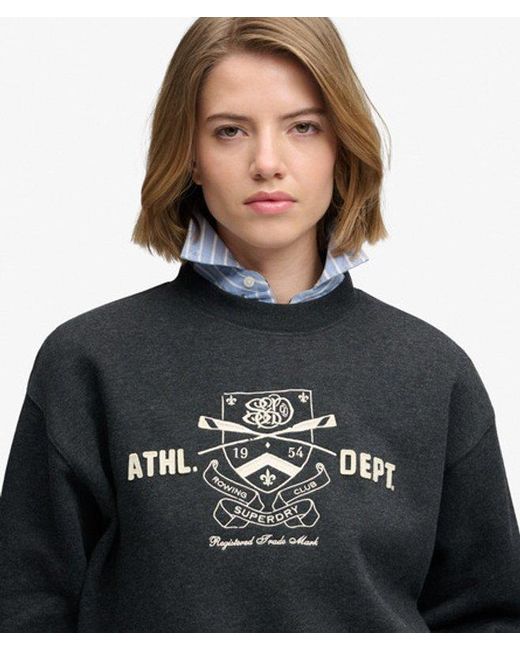 Superdry Black & Co Country Club Crew Sweatshirt