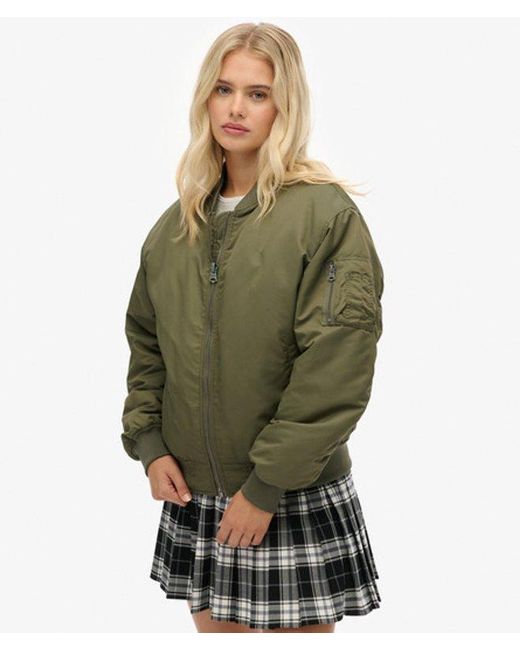 Superdry Green & Co Ma1 Bomber Jacket