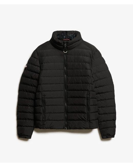 Superdry Black & Co Fuji Printed Padded Jacket for men