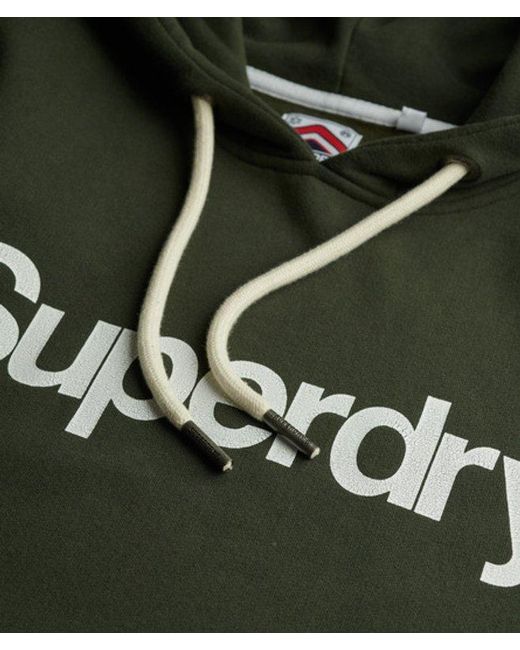Superdry Green & Co Core Logo Hoodie for men