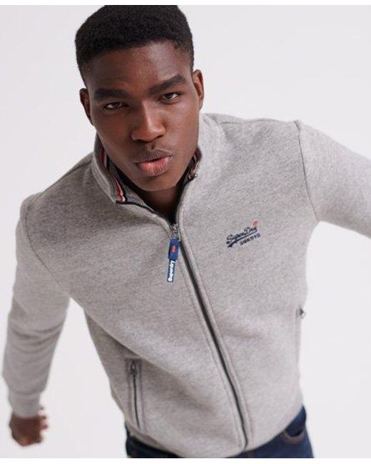 Superdry Gray Label Track Top Jasper Grindle for men