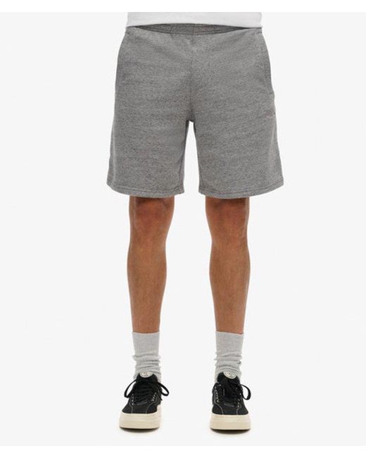 Superdry Gray & Co Essential Logo Jersey Shorts for men
