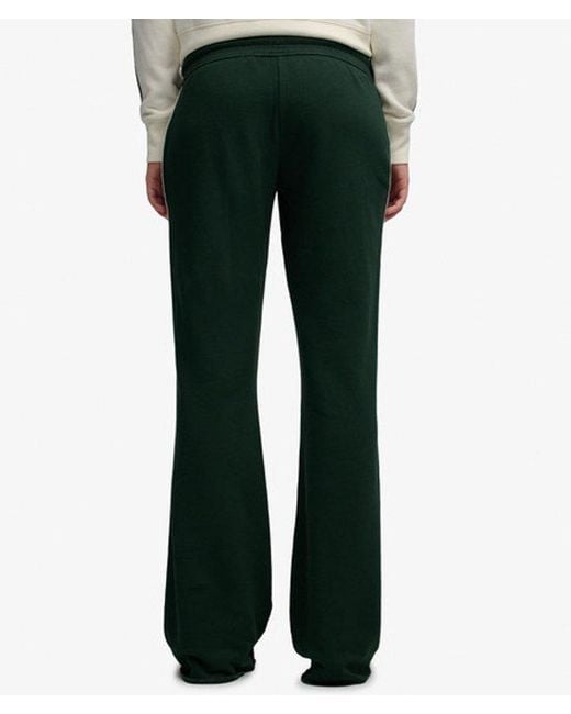 Superdry White & Co Athletic Essentials Stripe Flare joggers